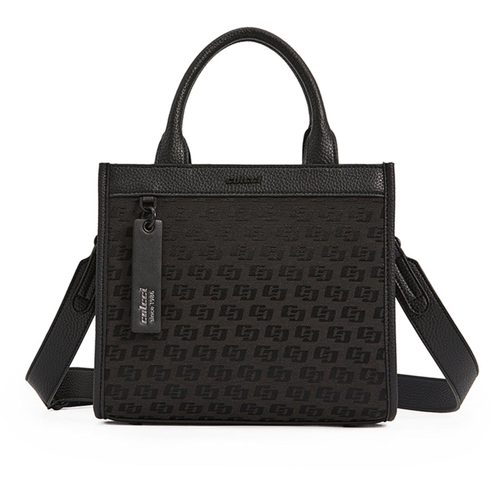 Bolsa Tote Colcci Logo Ou25 Preto Feminino