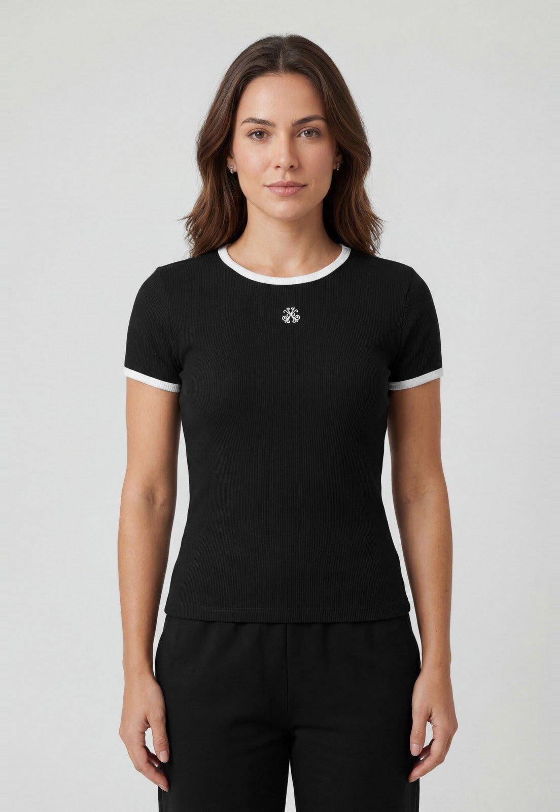 Blusa Feminina John John Ribana Preta