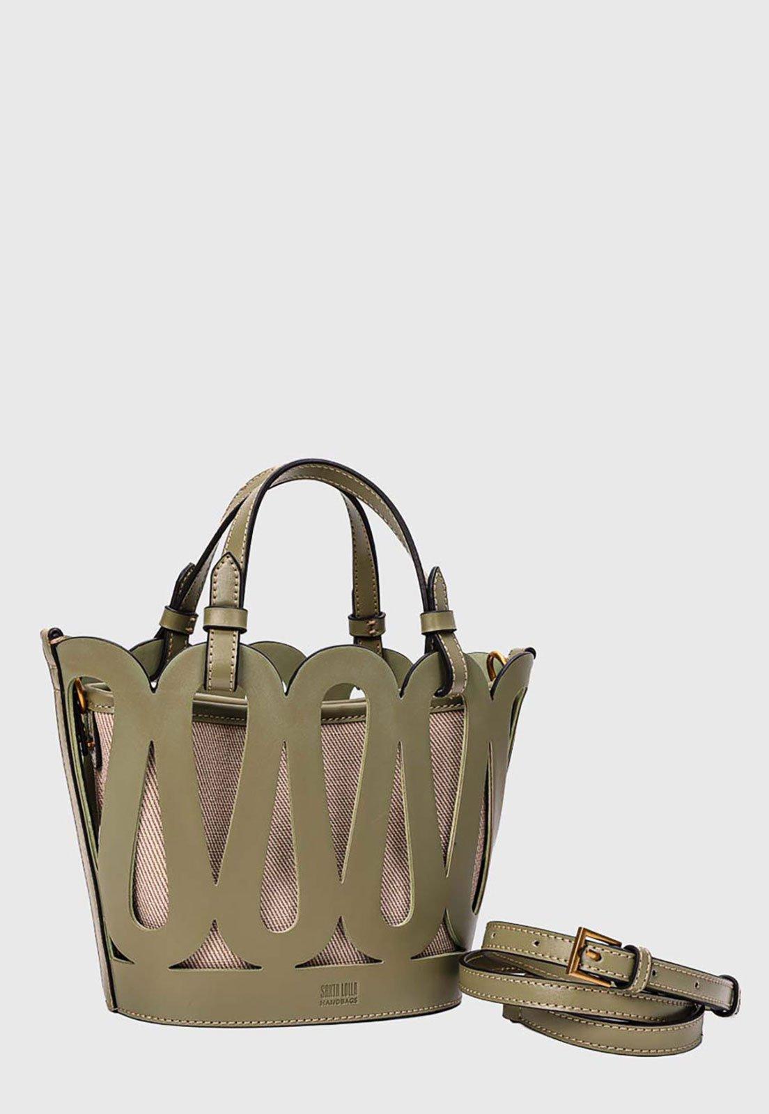 Bolsa Feminina Santa Lolla Estruturada Verde