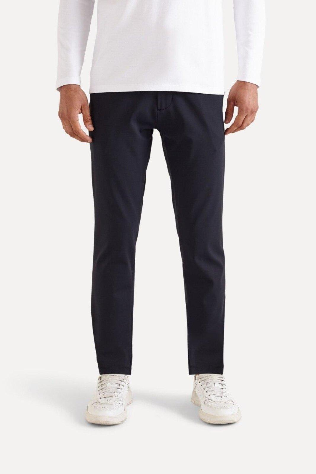 Calça Casual Flex Tecido Estilo Reserva Preto