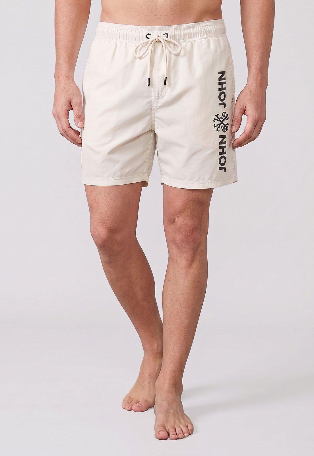 Shorts Masculino John John Boardshorts Branco