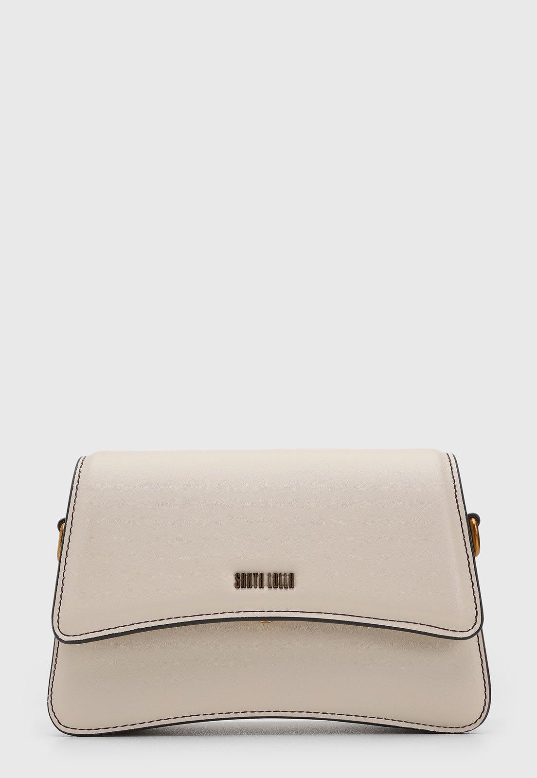 Bolsa Santa Lolla Transversal Off White