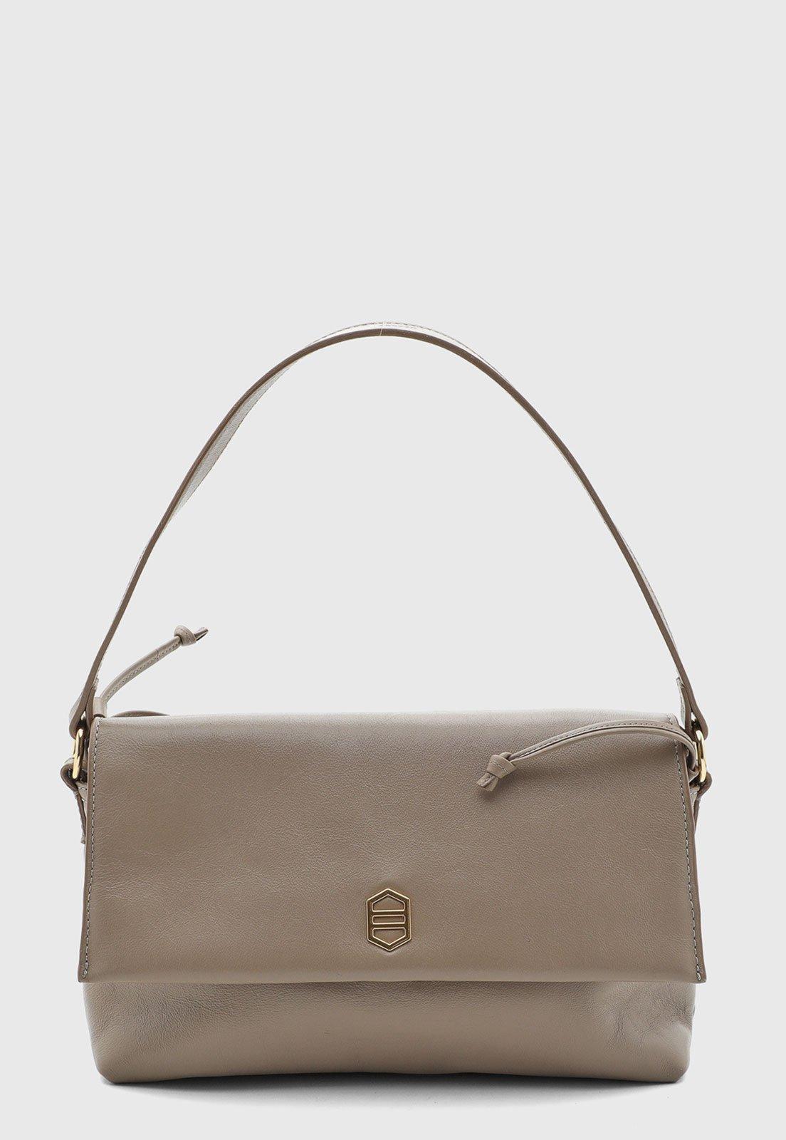 Bolsa Feminina Arezzo Alça Média Couro Topo