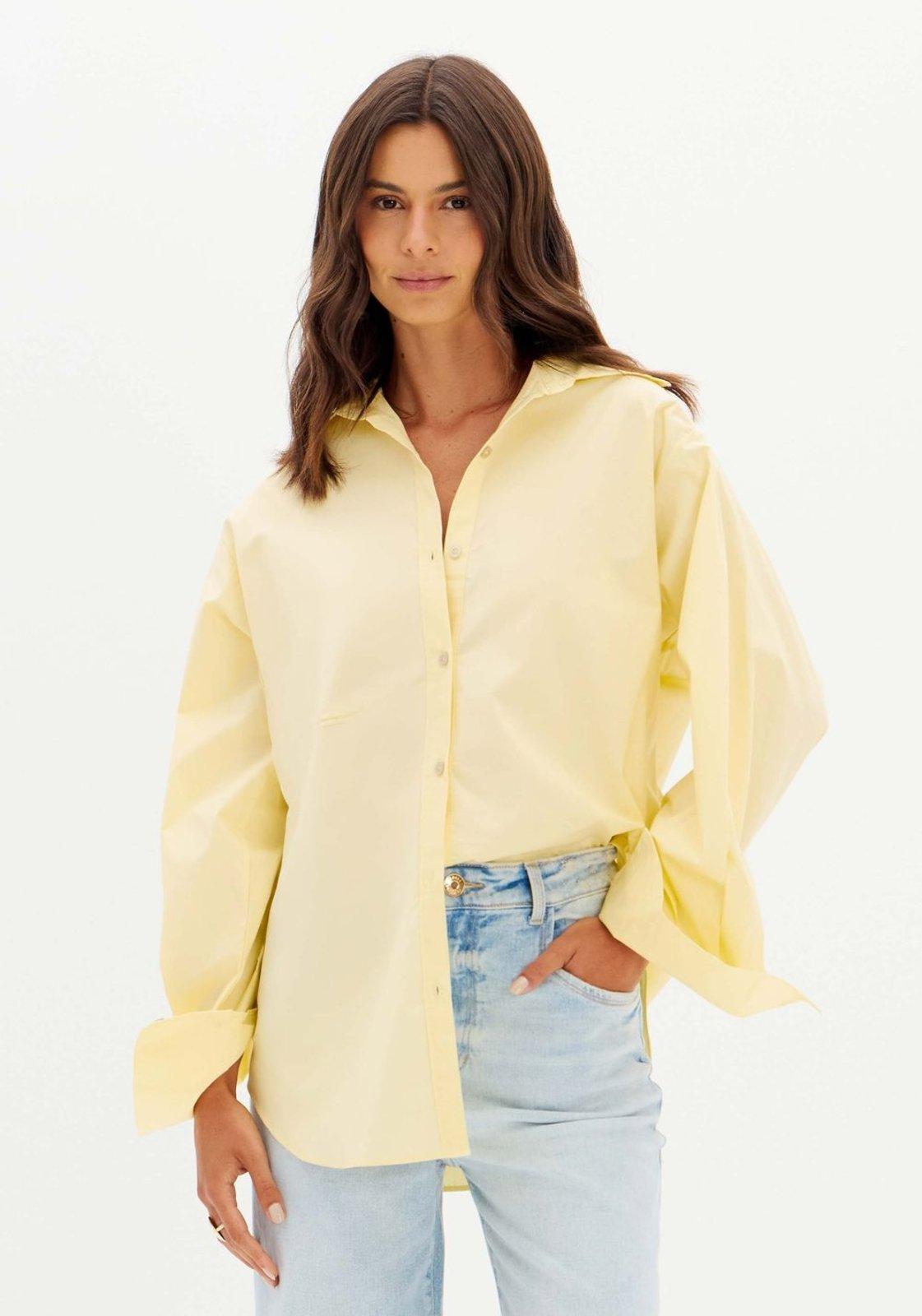 Camisa Alongada Manga Longa Lança Perfume