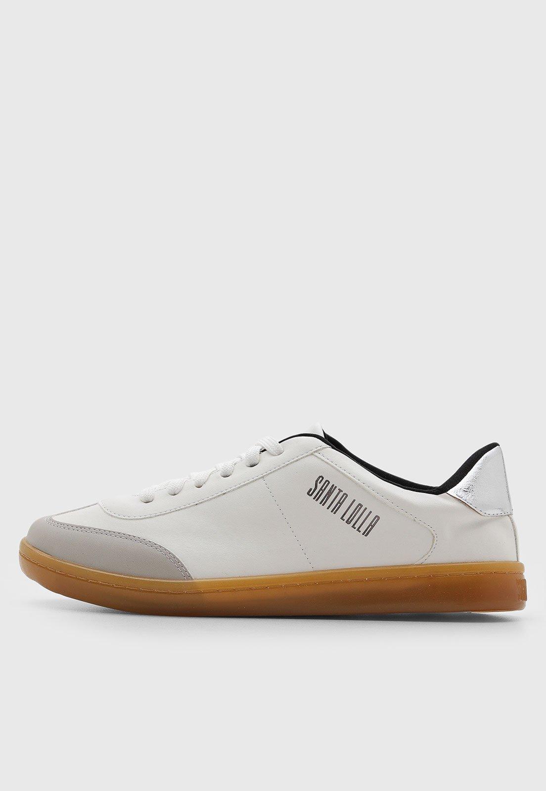 Tênis Feminino Santa Lolla Cano Baixo Branco