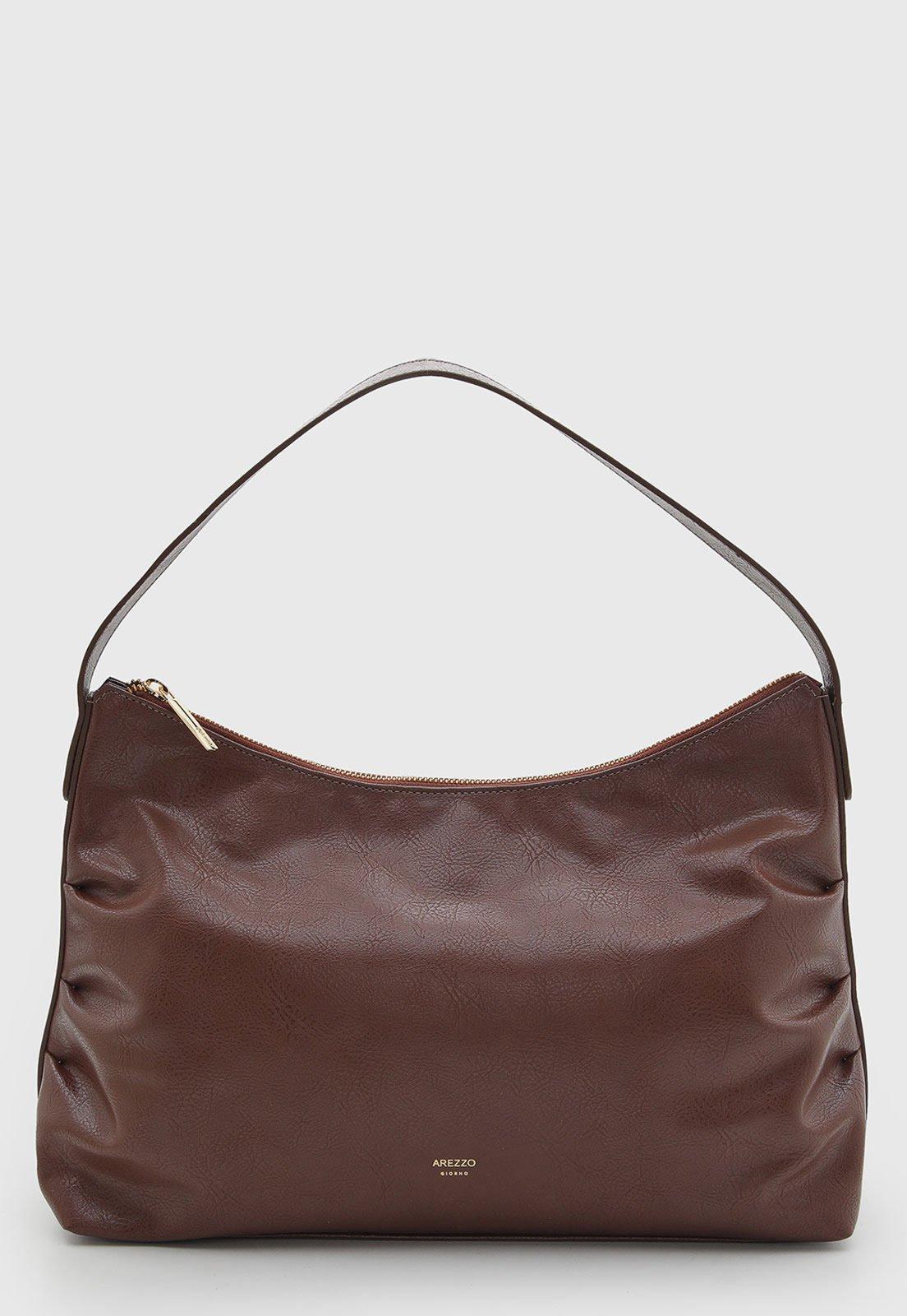 Bolsa Feminina Arezzo Estruturada Marrom