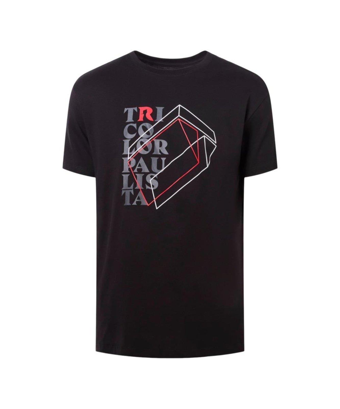 Camiseta Estampada Tricolor 3d São Paulo Reserva