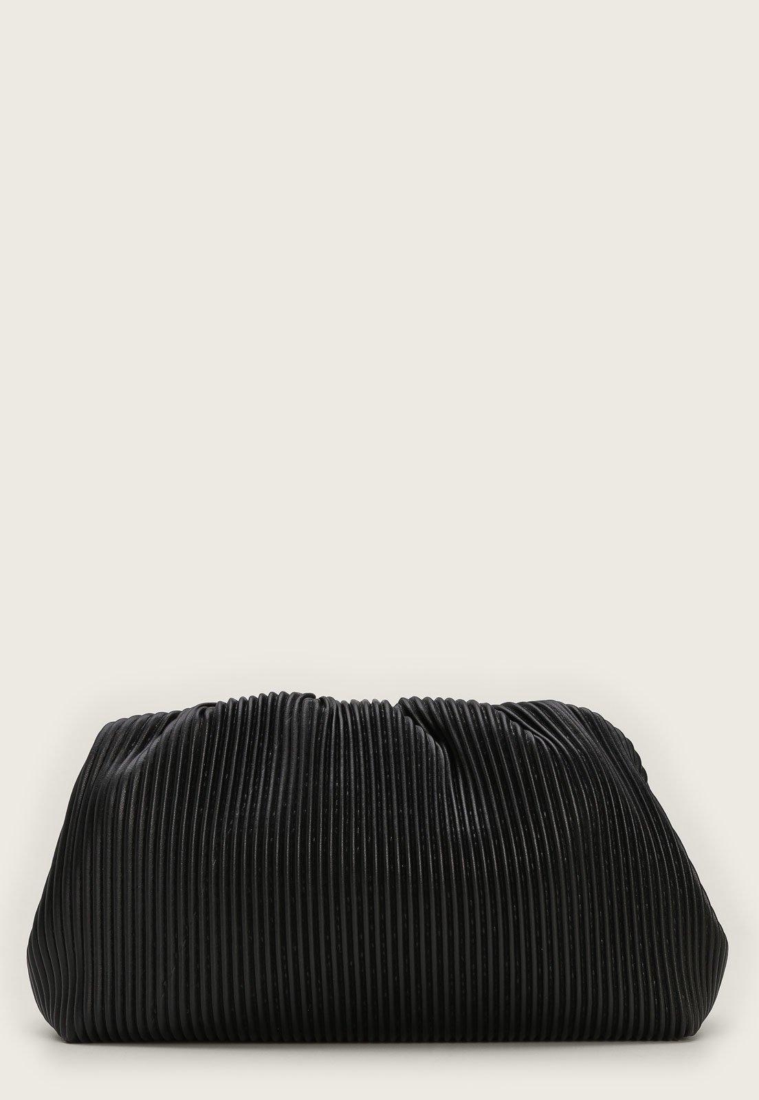 Bolsa Santa Lolla Texturizada Preta