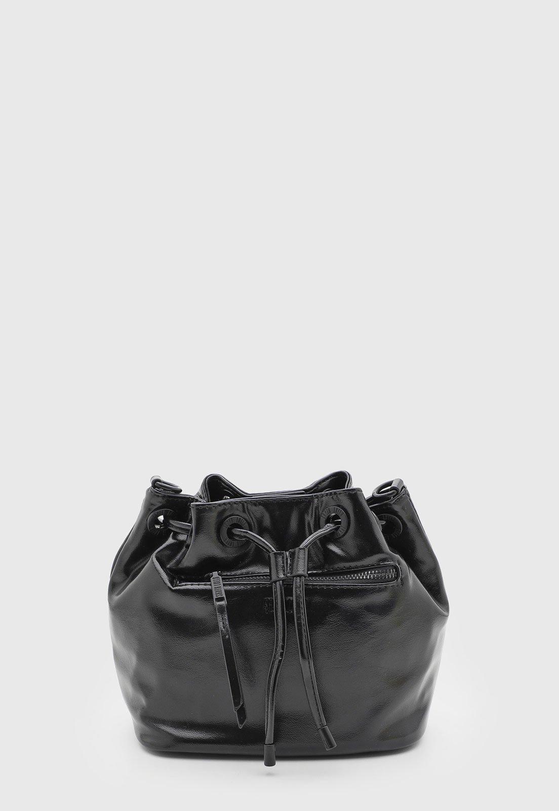 Bolsa Feminina Santa Lolla Fecho Cordão Preta