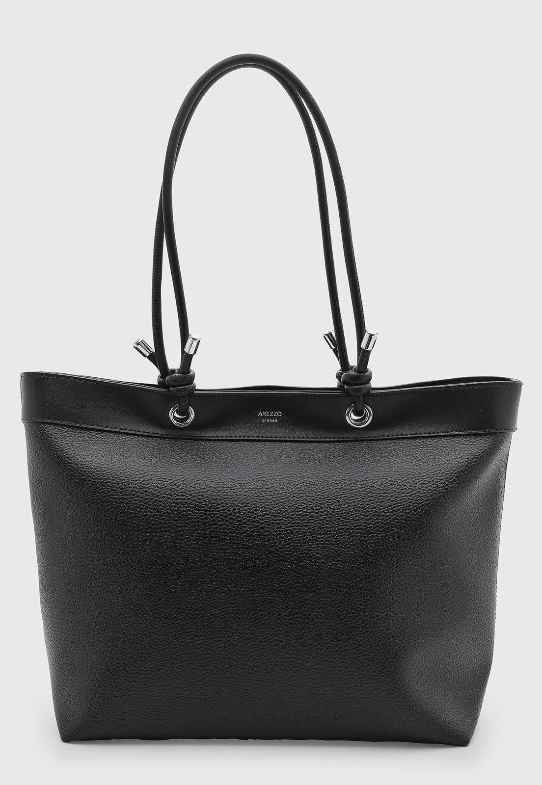 Bolsa Feminina Arezzo Grande Preta