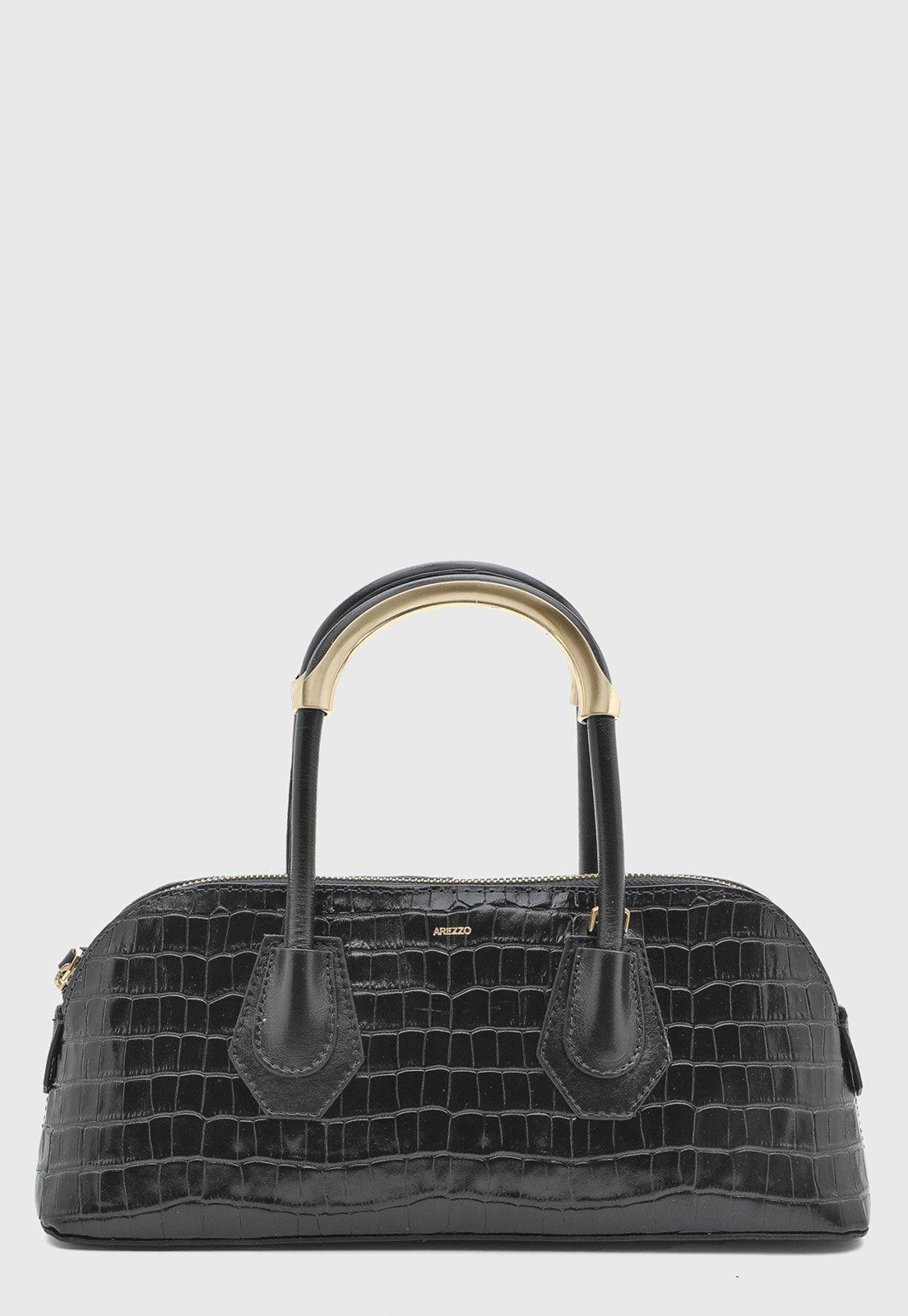Bolsa Feminina Arezzo Couro Preta