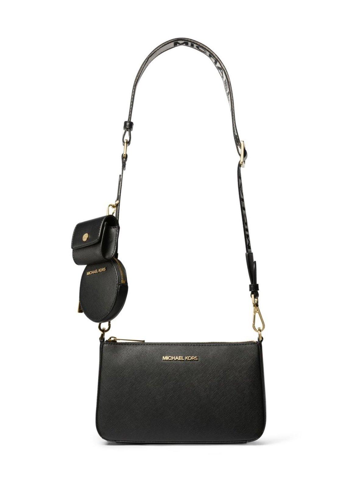 Bolsa Transversal Jet Set Pequena De Couro 35S3gtvc5t001