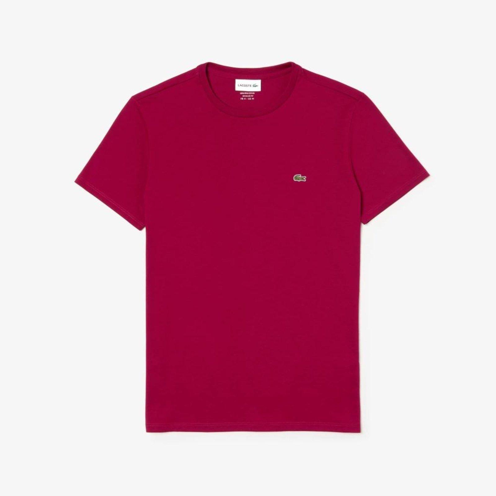 Camiseta de Algodão Pima Bordô