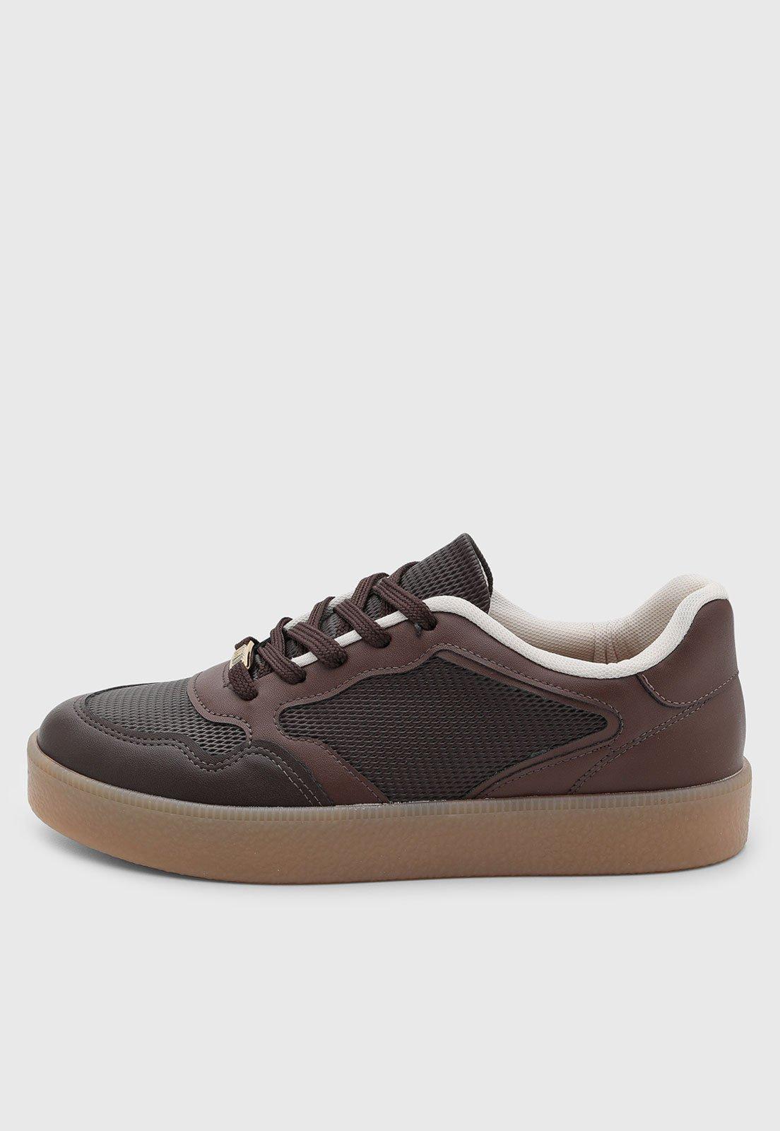 Tênis Feminino Vizzano Cadarço Marrom