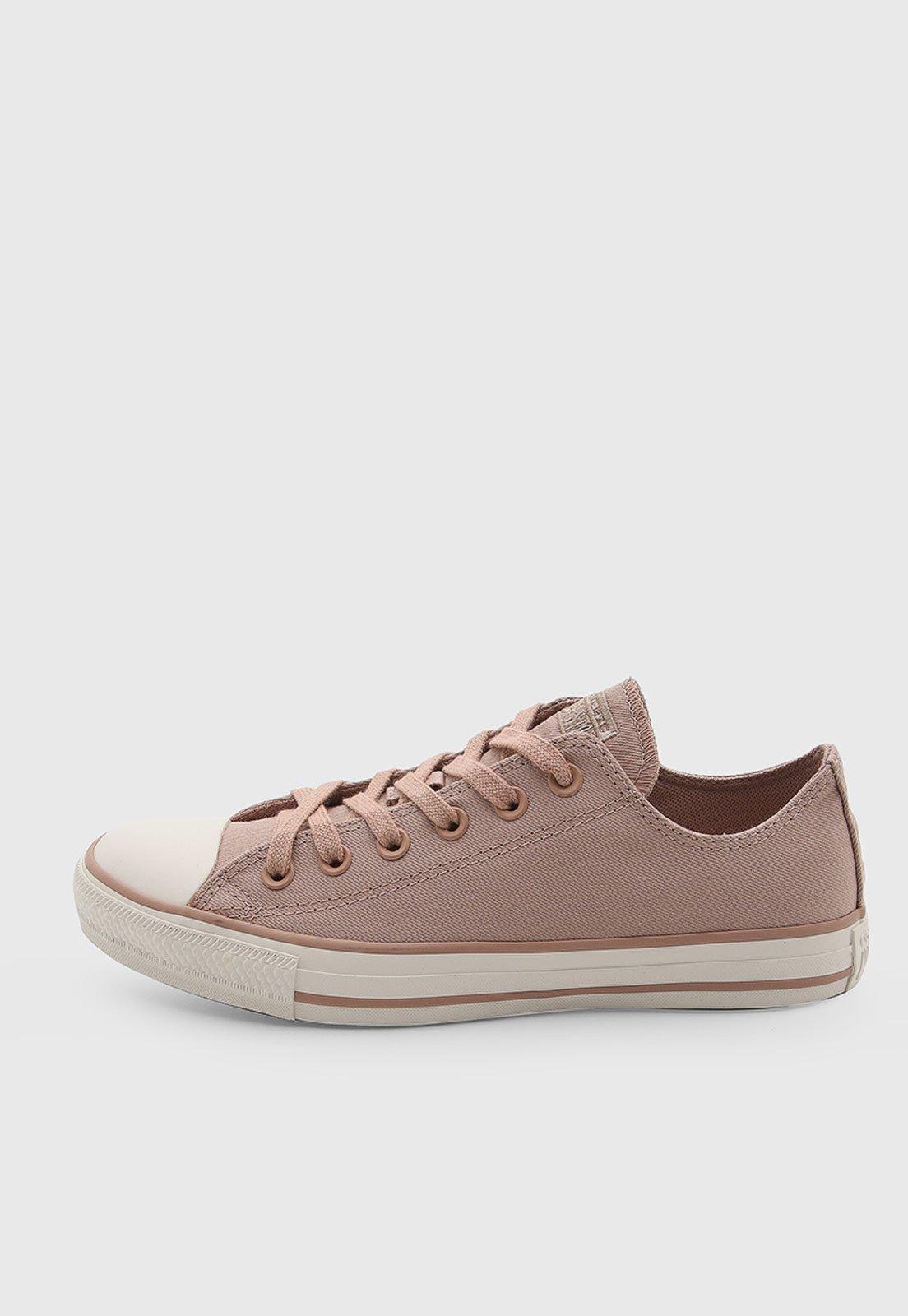 Tênis Feminino Converse Chuck Taylor All Star Têxtil Rosa