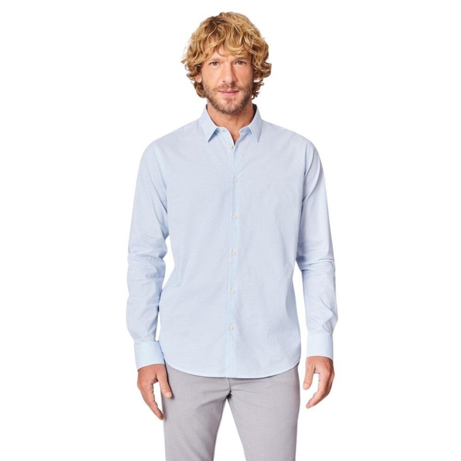 Camisa Ml Enxuto Micro Vichy Reserva Azul