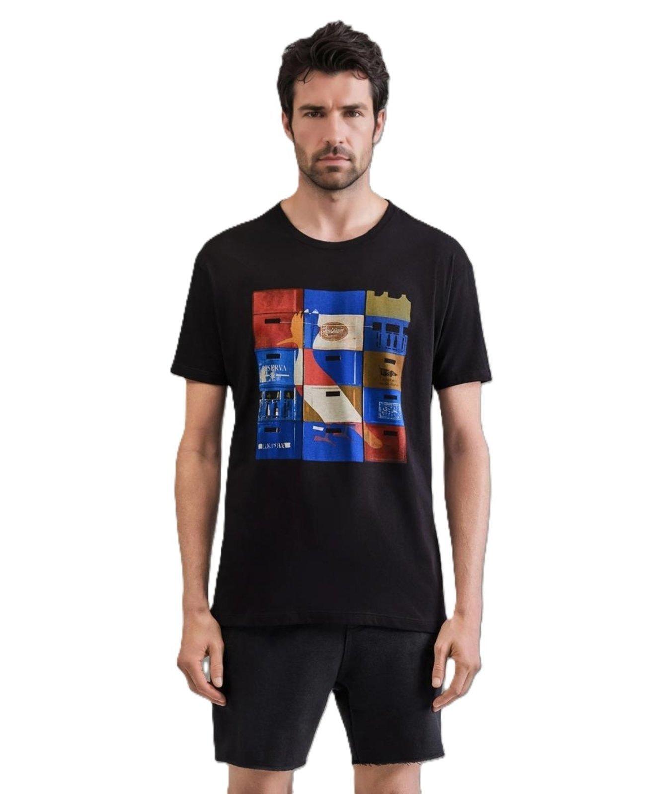 Camiseta Slim Est Pica Pau Caixa De Cerv Reserva