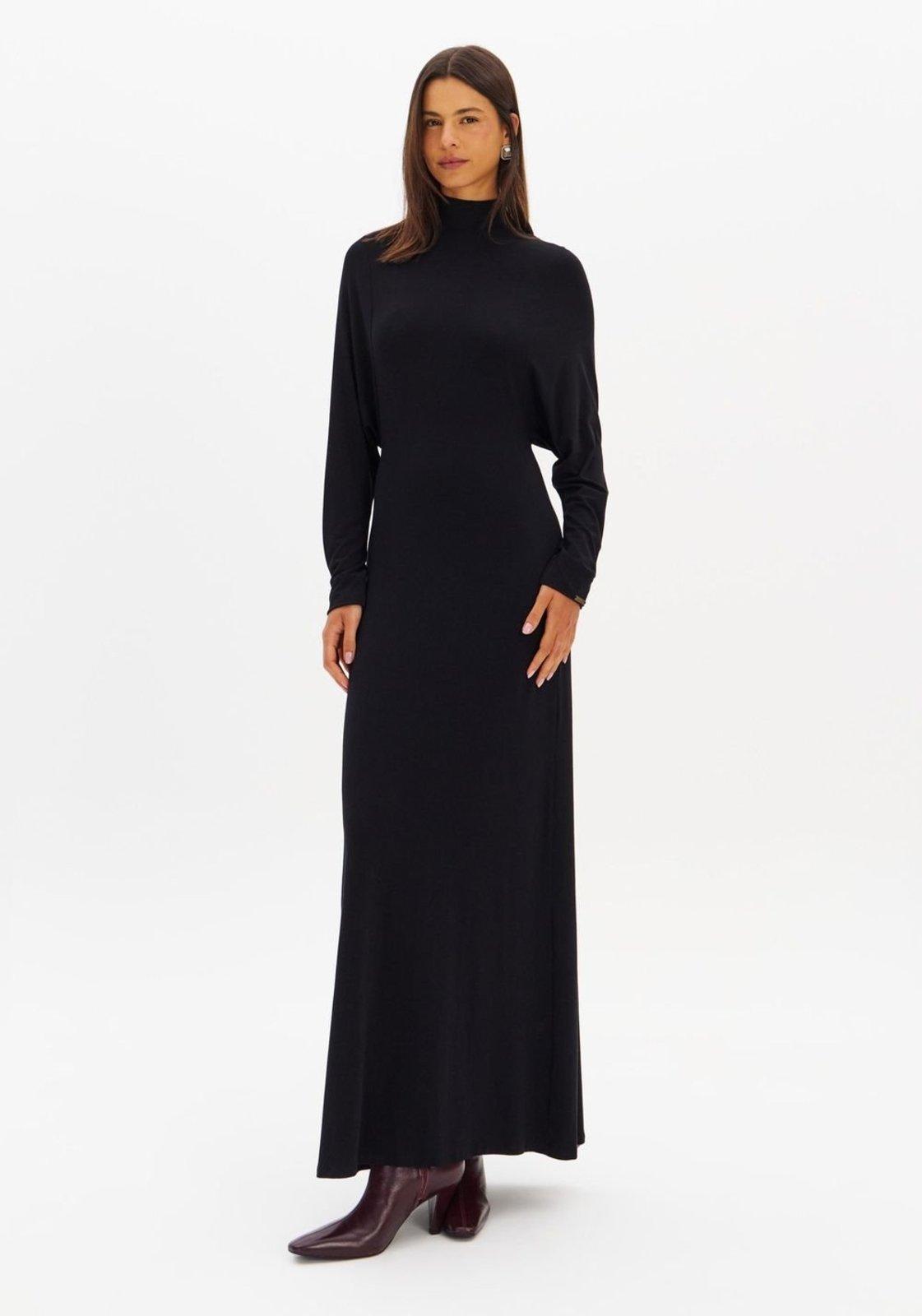 Vestido Super Midi Manga Longa Lança Perfume