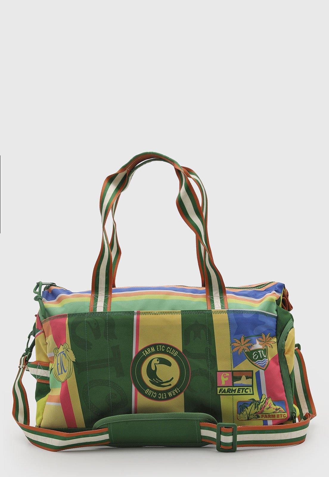 Bolsa FARM Viva ETC Estampada Verde