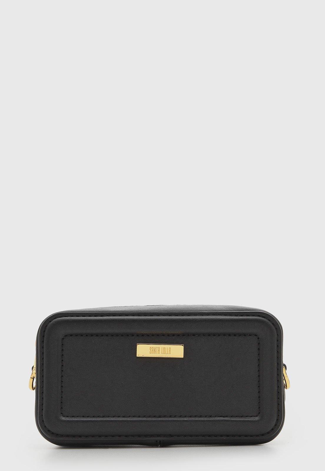 Bolsa Feminina Santa Lolla Estruturada Preta