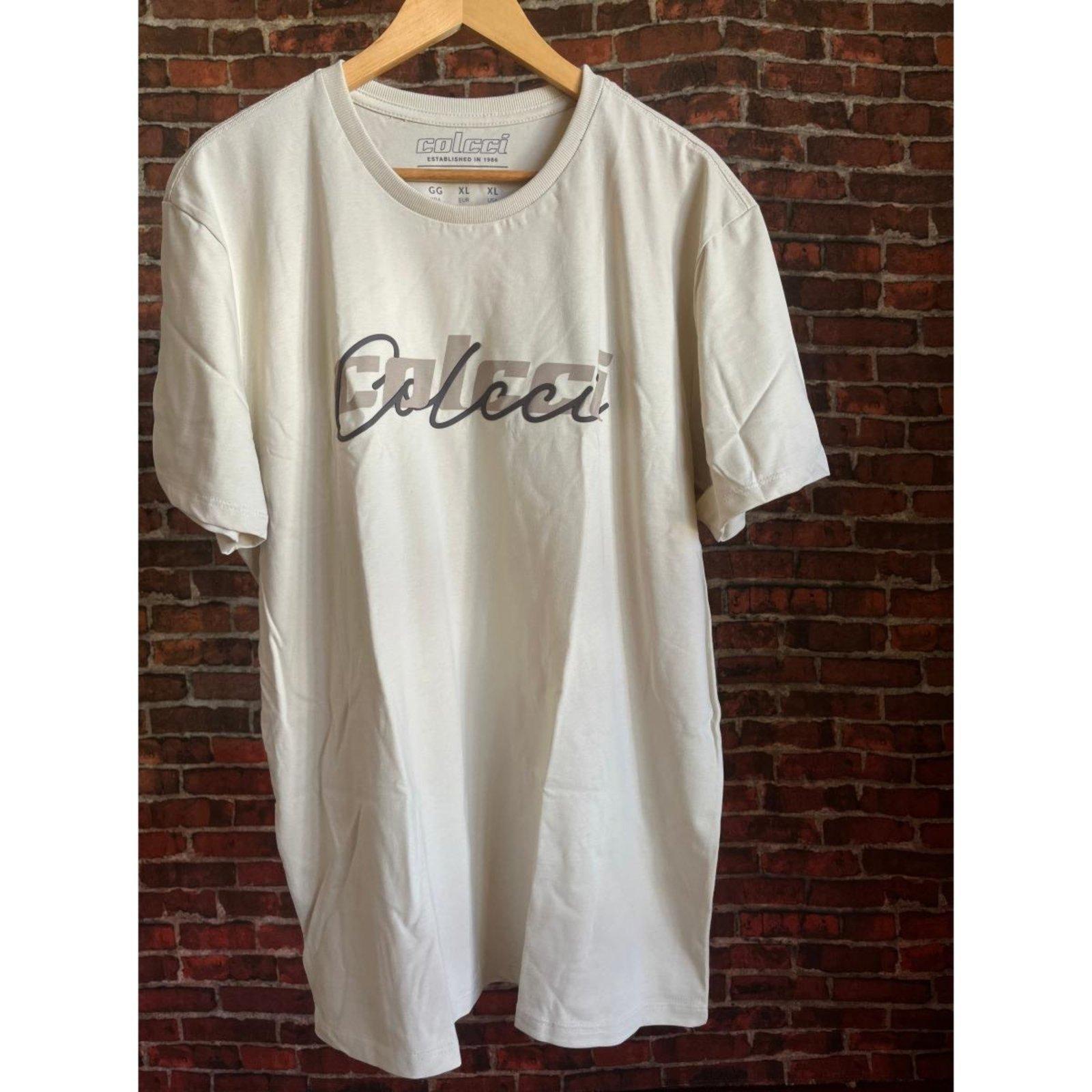 Camiseta Masculina Colcci Slim Bege