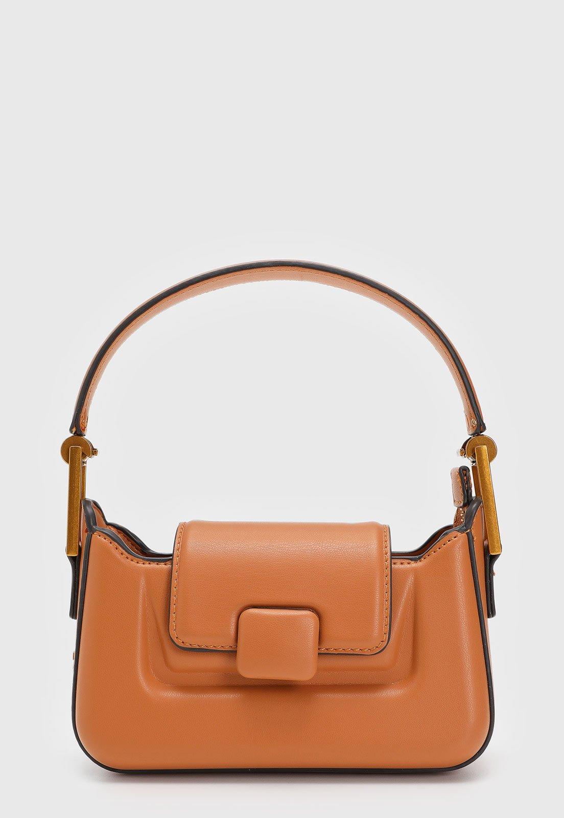 Bolsa Tiracolo Santa Lolla Alça Dupla Laranja
