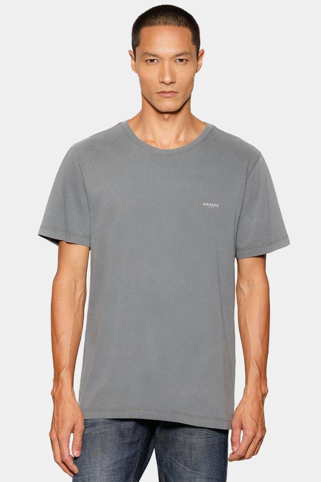 Camiseta Aramis Manga Curta Lavada Básica