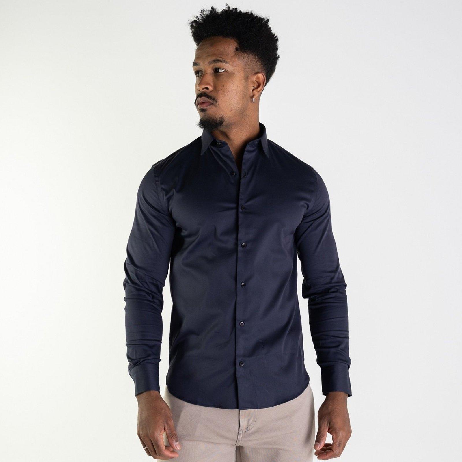Camisa Oficina Reserva Paris Blend Marinho