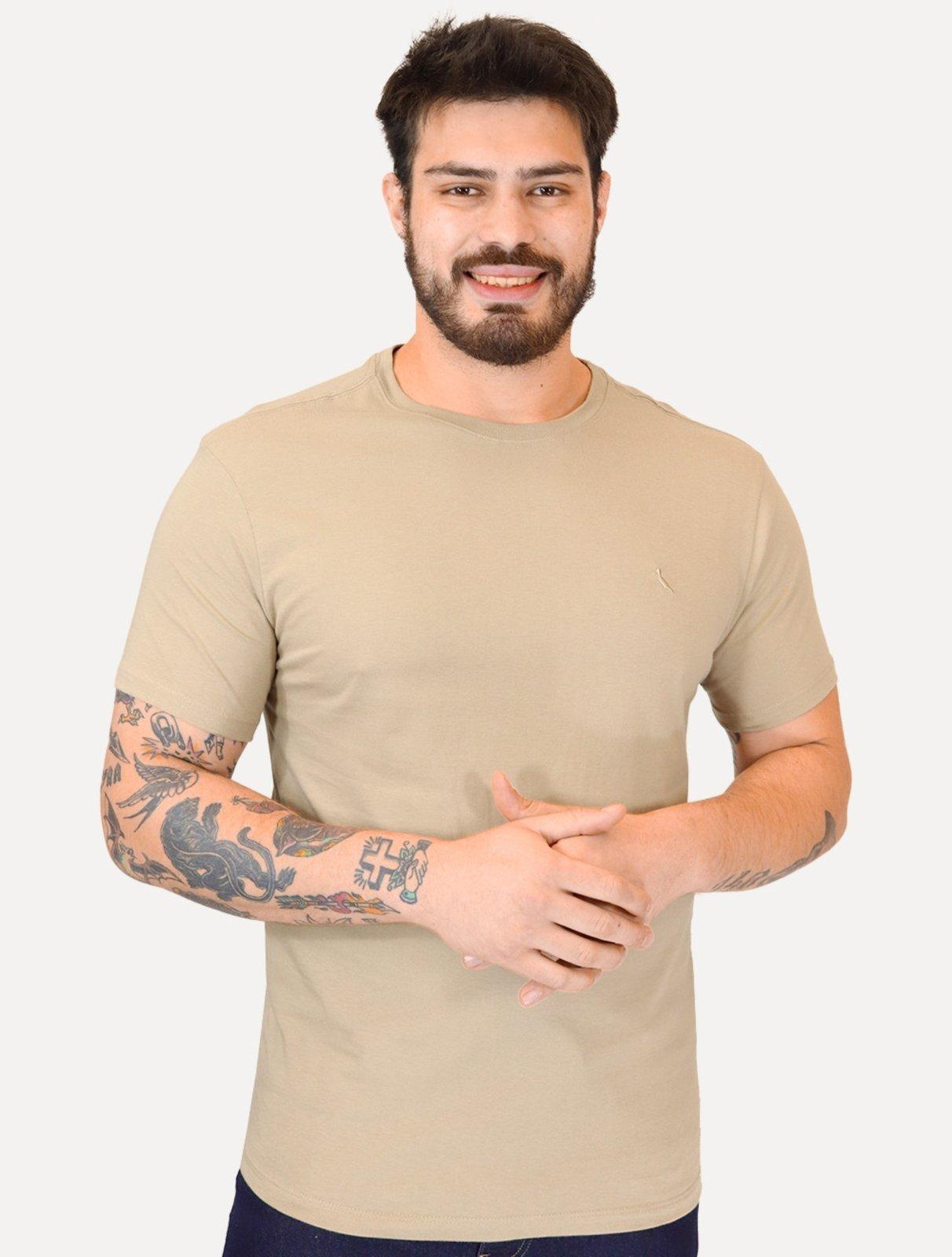 Camiseta Reserva Masculina Basic Woodpecker Cáqui