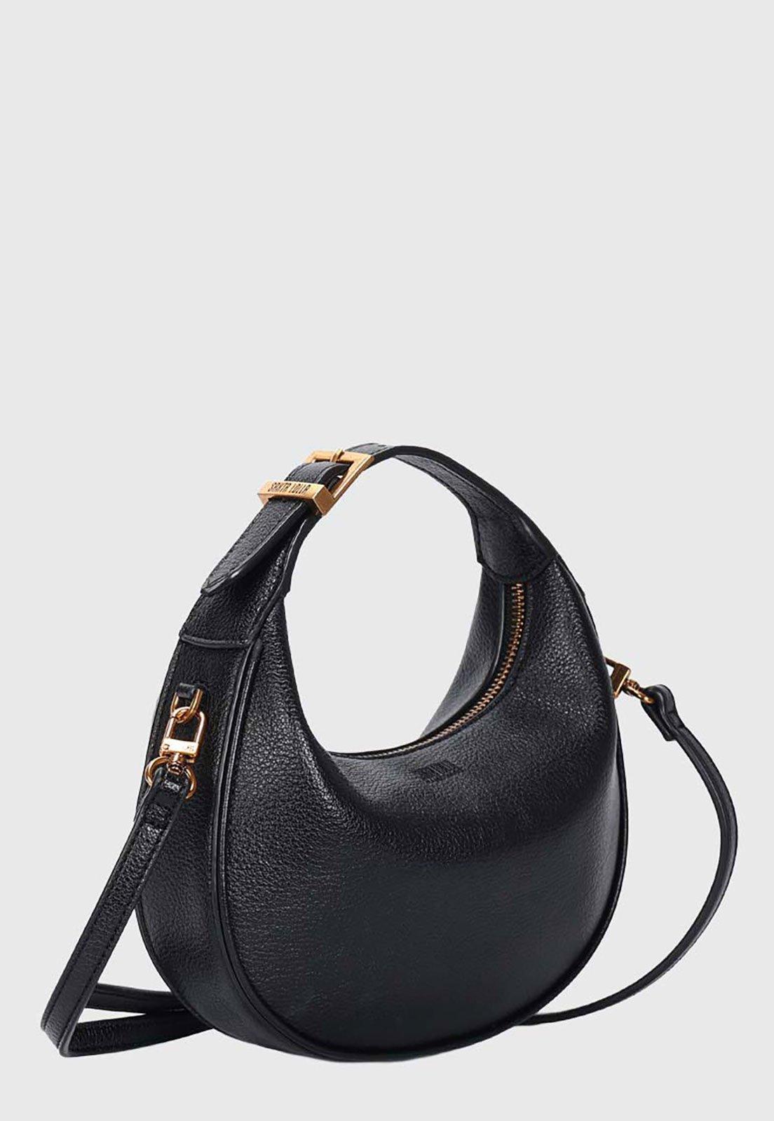 Bolsa Feminina Santa Lolla Média Alça Ajustável Preta