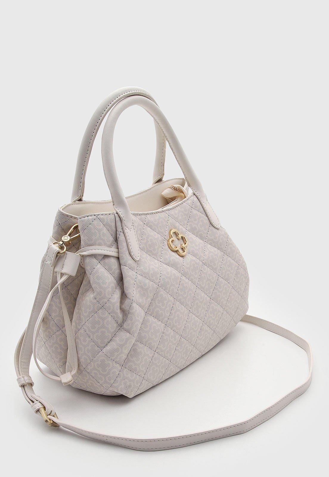 Bolsa Feminina Capodarte Grande Duna Bege