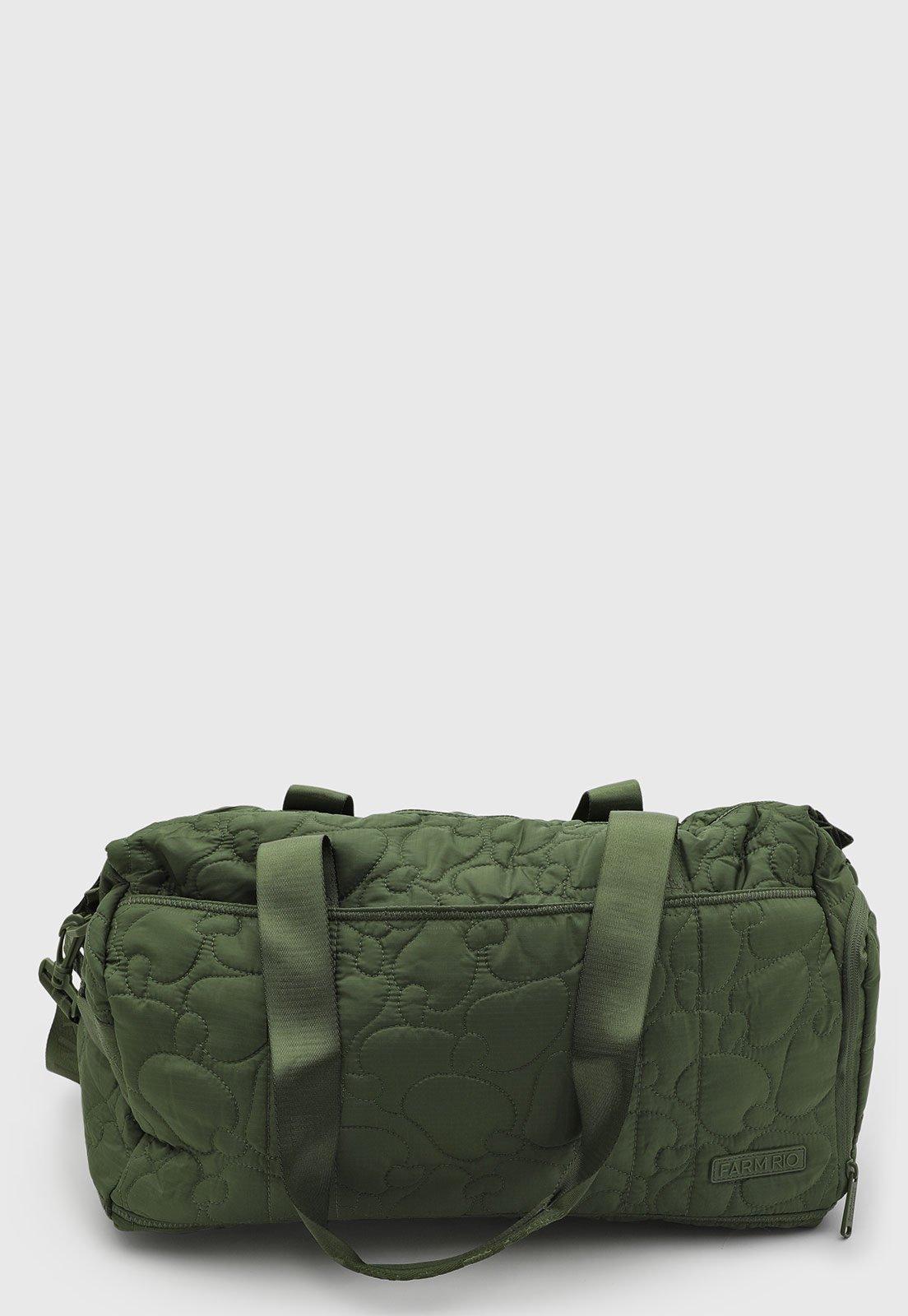 Bolsa Feminina FARM Matelassê Verde