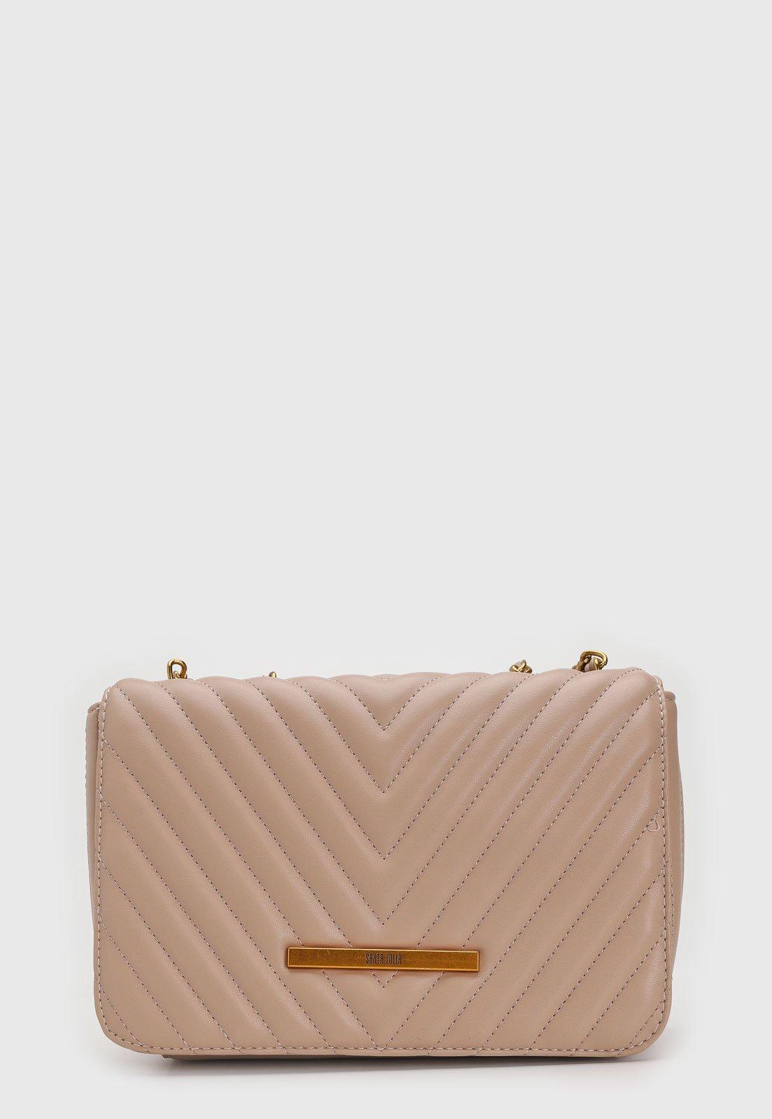 Bolsa Santa Lolla Matelassê Bege
