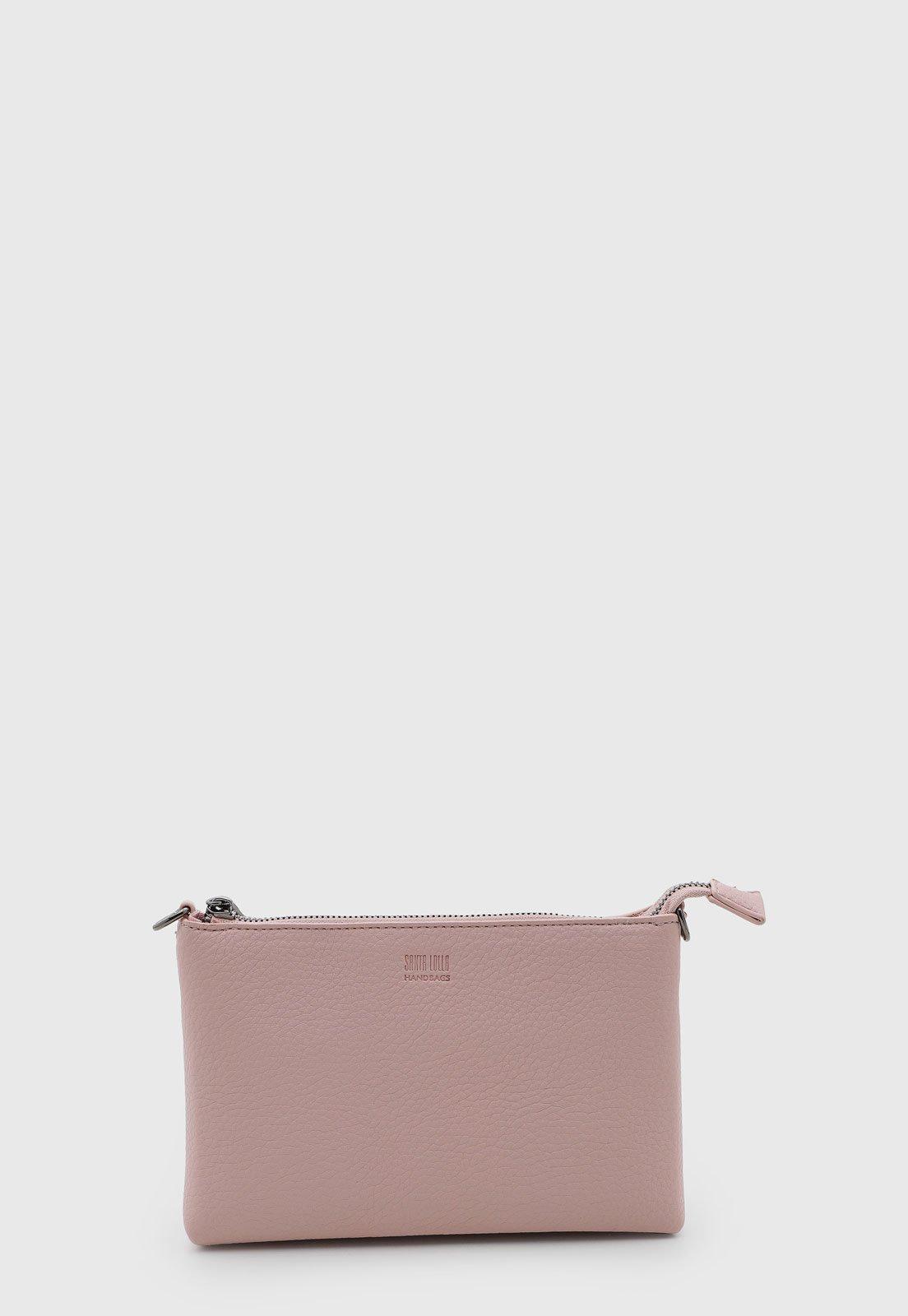 Bolsa Feminina Santa Lolla Retangular Rosa