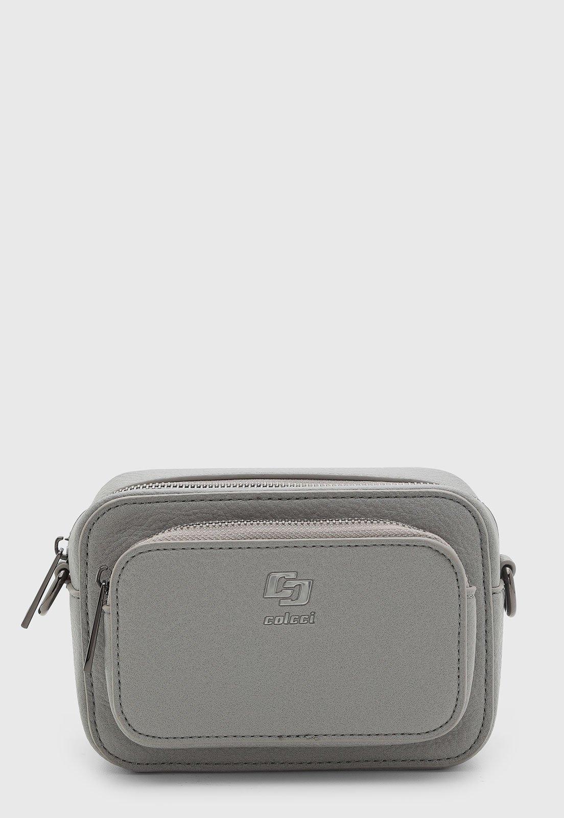 Bolsa Feminina Colcci Pequena Retangular Cinza