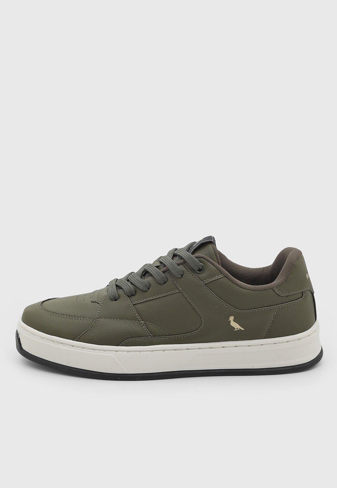 Tênis Masculino Reserva Cano Baixo Verde