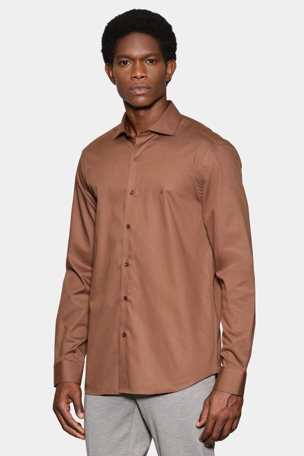 Camisa Manga Longa Slim Damero Aramis
