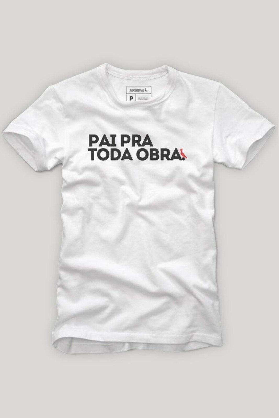 Camiseta Sb Pai Pra Toda Obra Dia A Dia Reserva