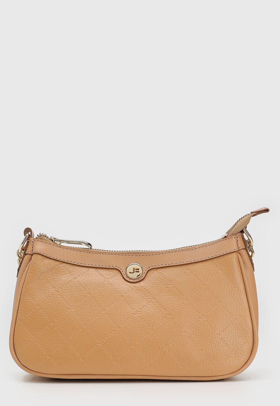 Bolsa Pequena Feminina Jorge Bischoff Corrente Caramelo