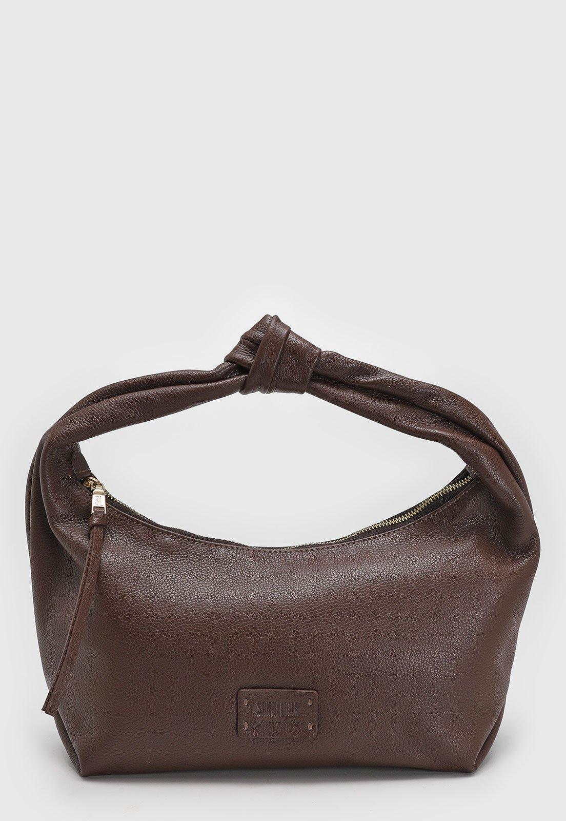 Bolsa Feminina Santa Lolla Alça Nó Marrom