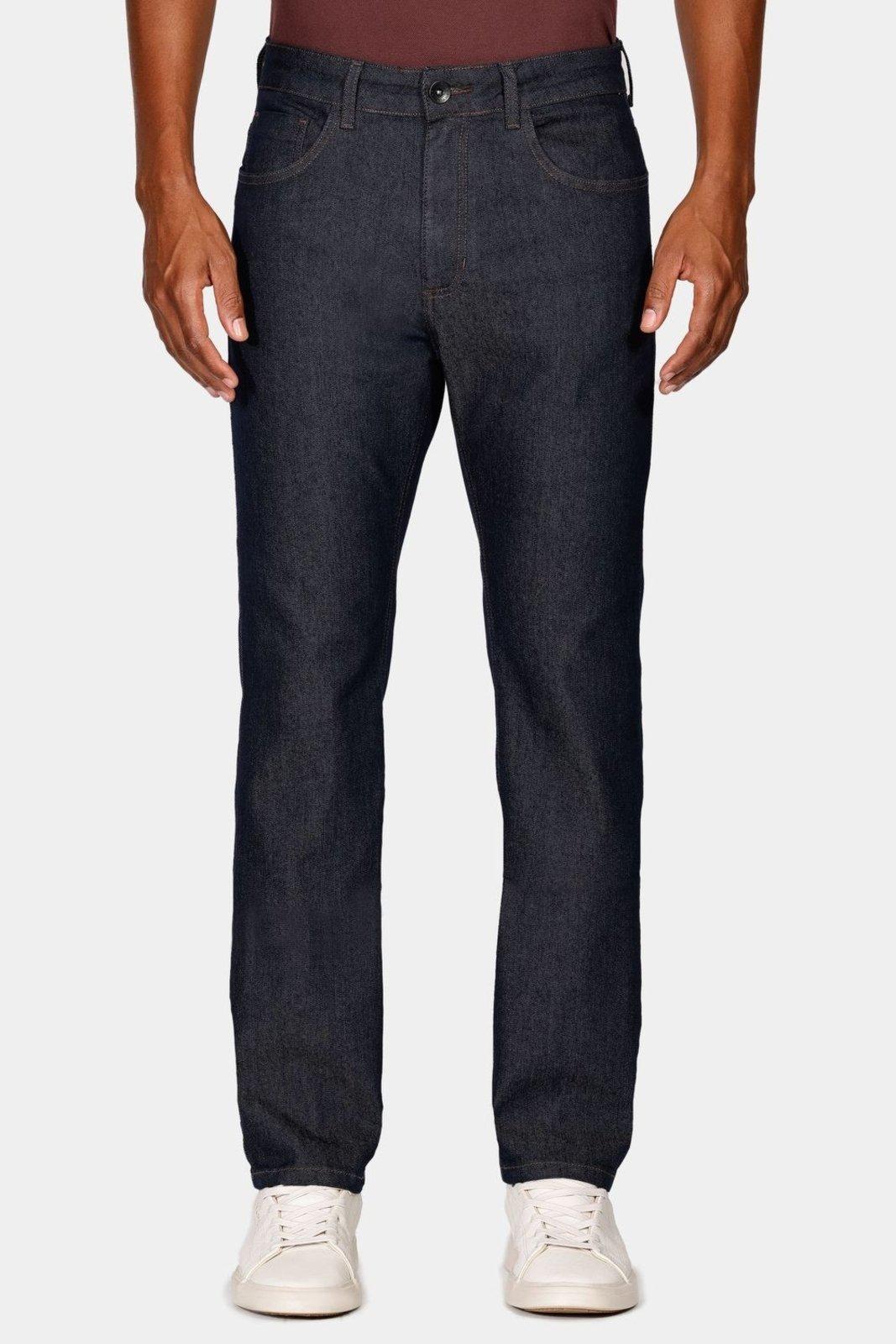 Calça Jeans Aramis Regular Escura Azul - 38