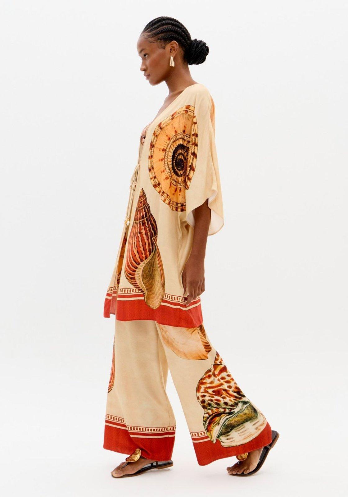 Calça Full Length Estampada Lança Perfume