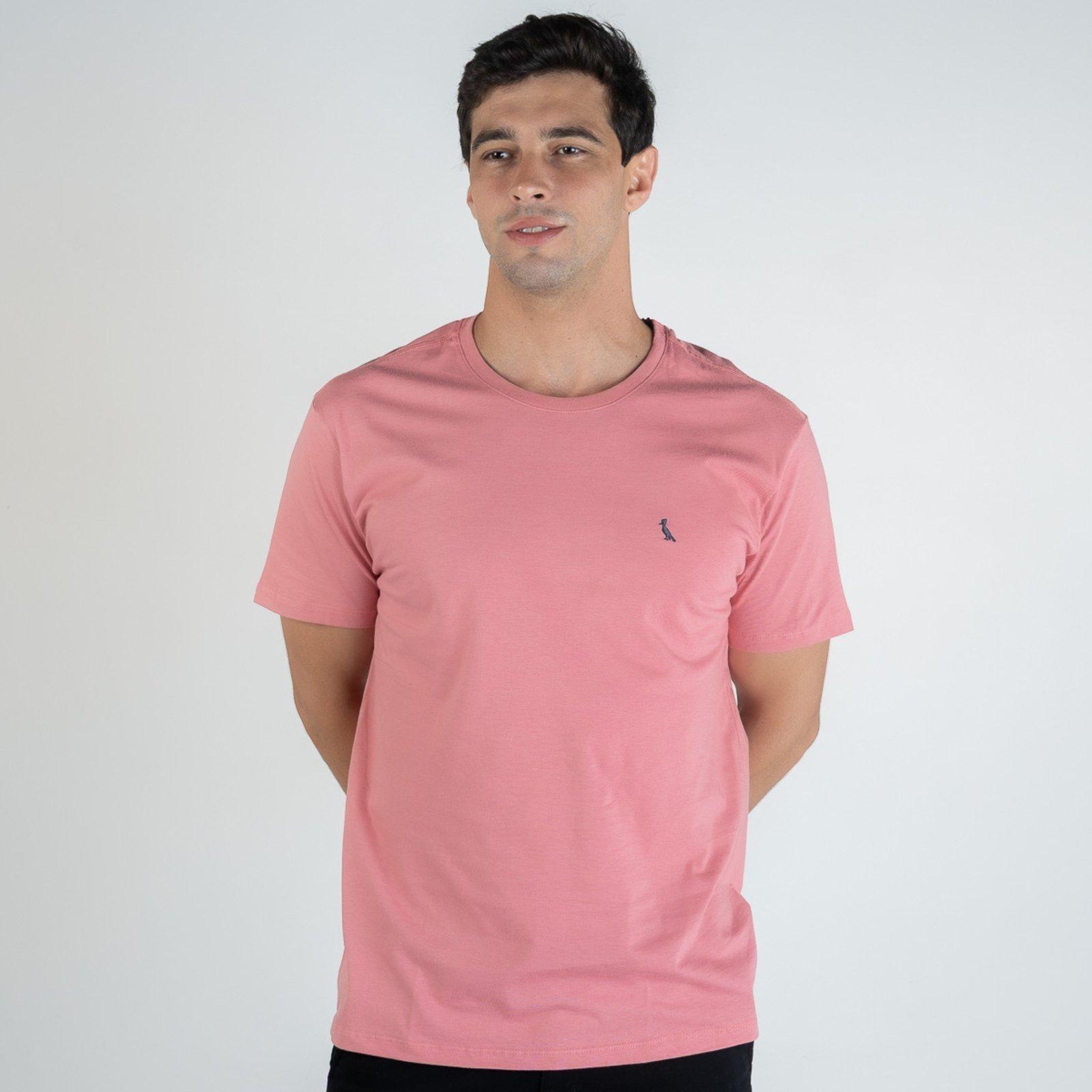 Camiseta Reserva Básica Regular Rosa