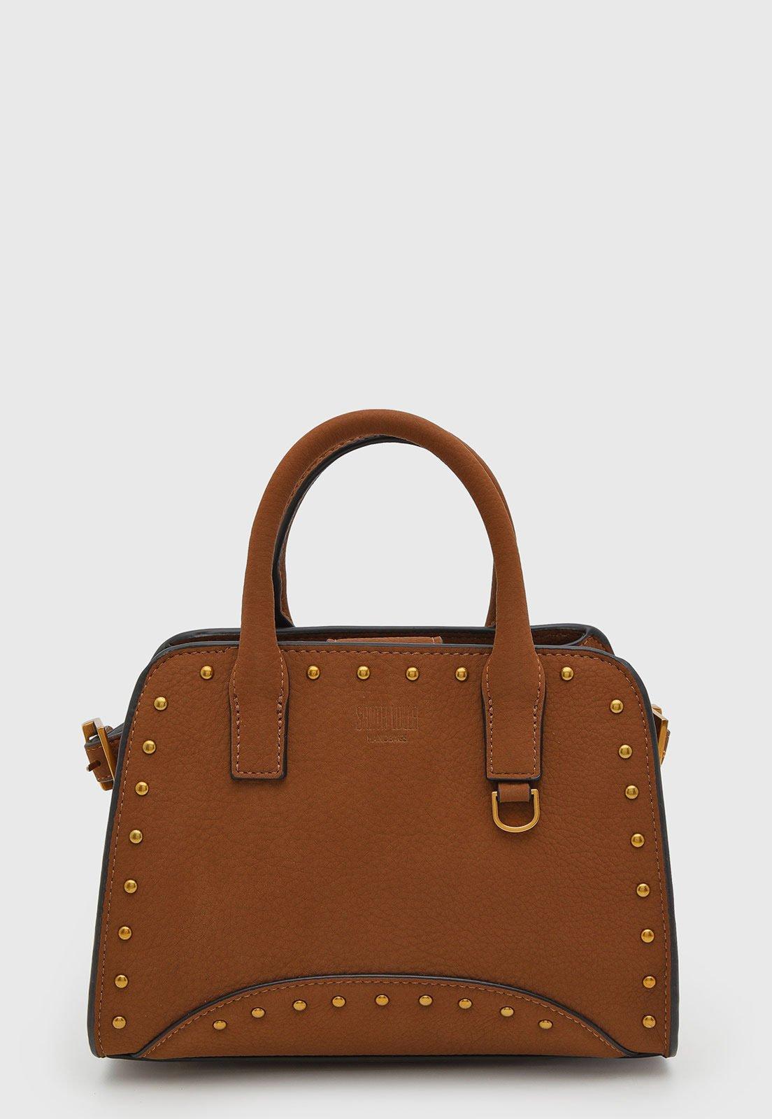 Bolsa Feminina Santa Lolla Estruturada Marrom