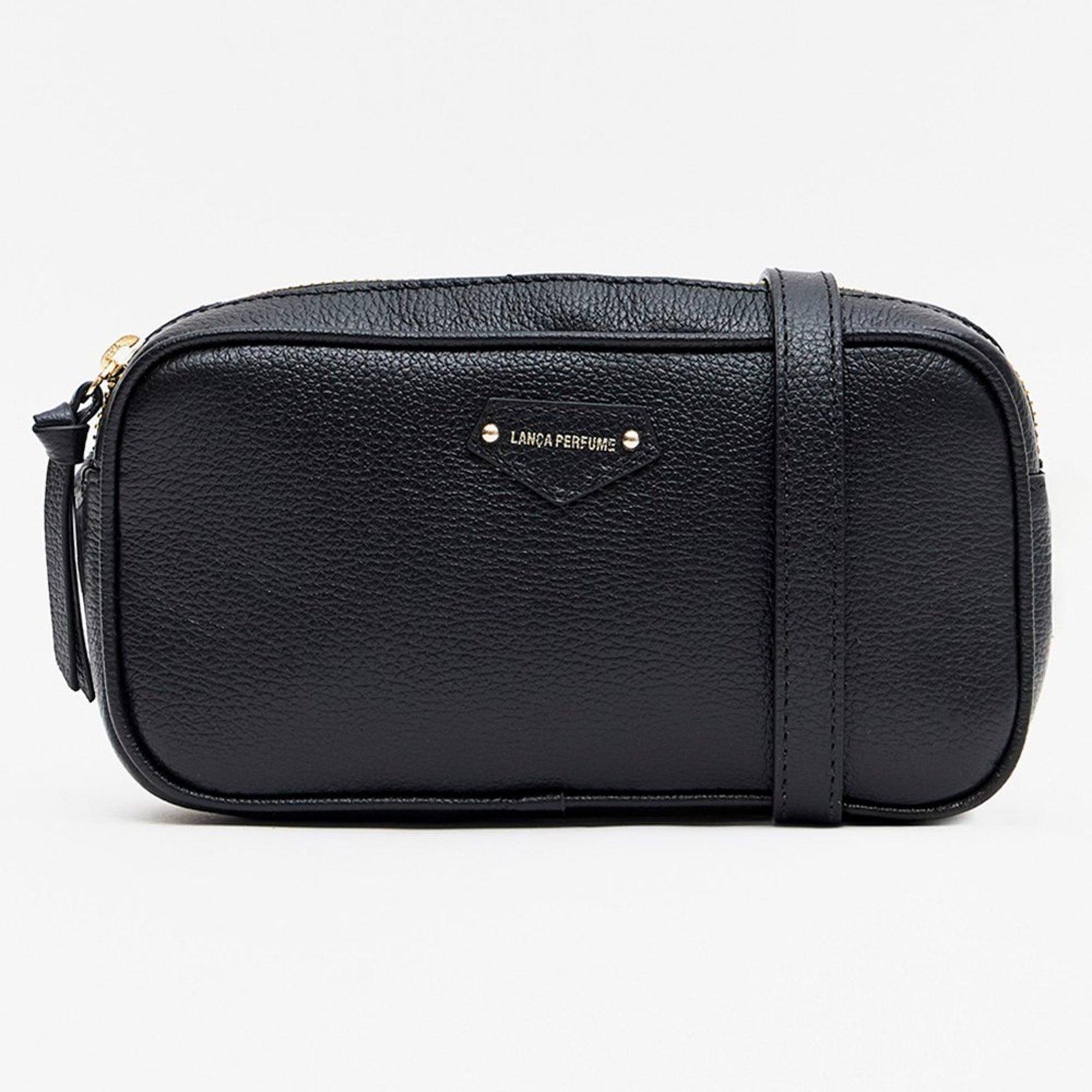 Bolsa Crossbody Lança Perfume Enfeite In26b Preto Feminino