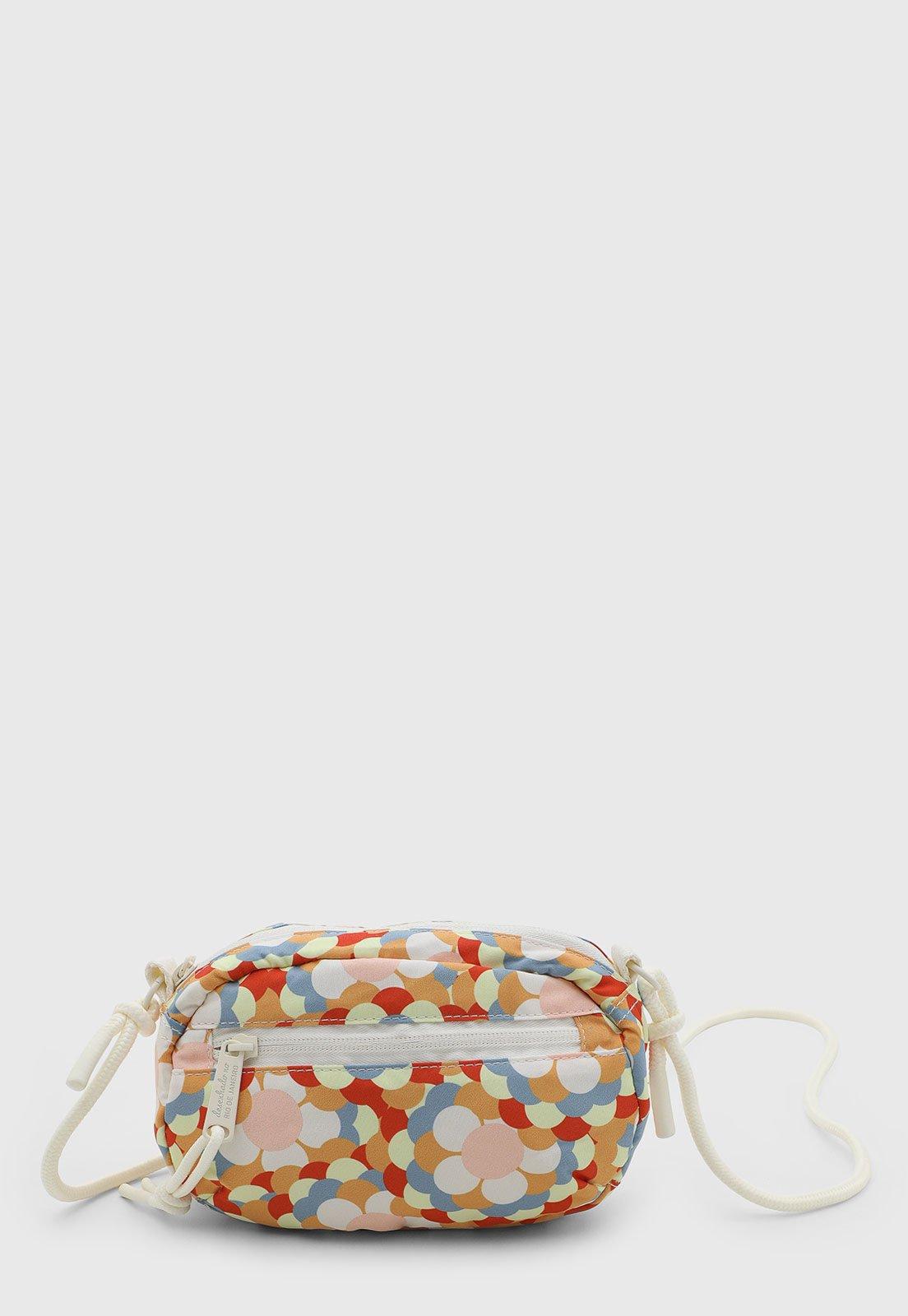 Bolsa Feminina FARM Estampa Floral Off-White