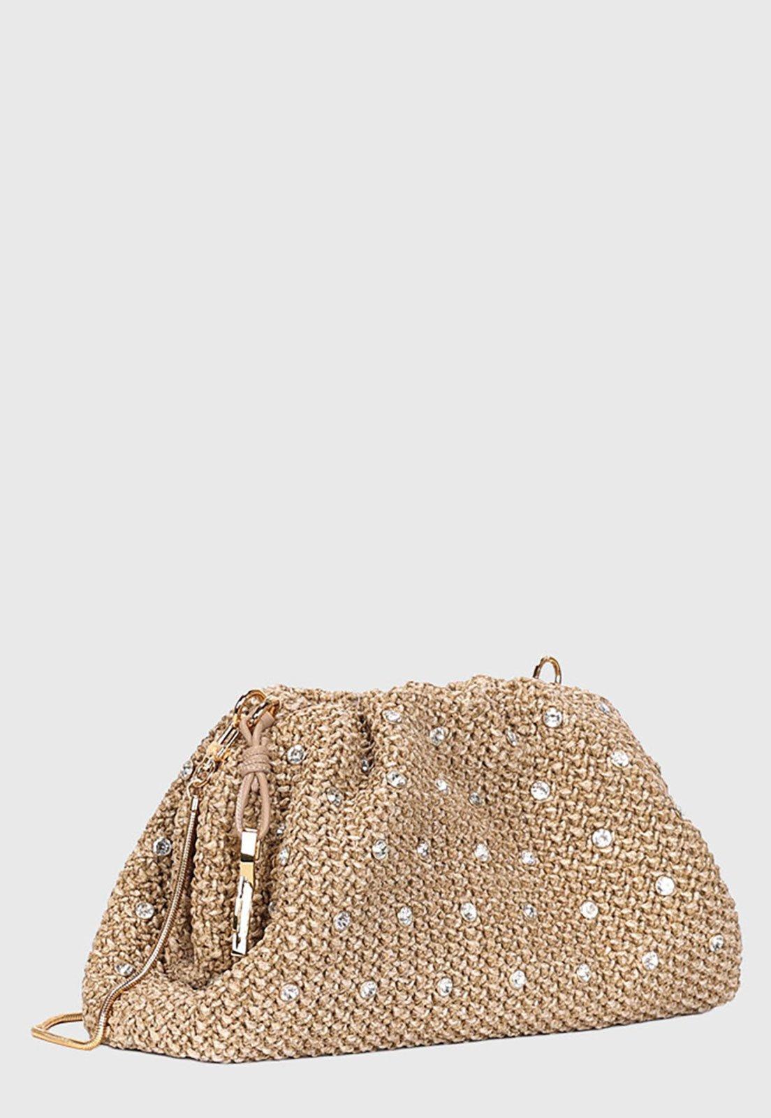 Bolsa Feminina Santa Lolla Trama Bege