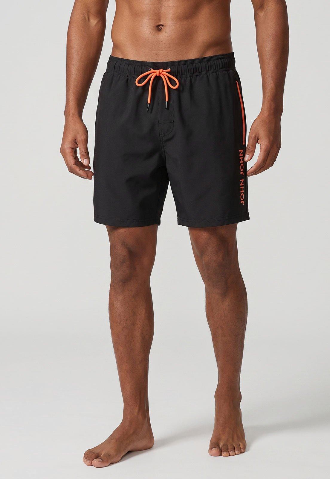 Shorts Masculino John John Boardshorts Preto