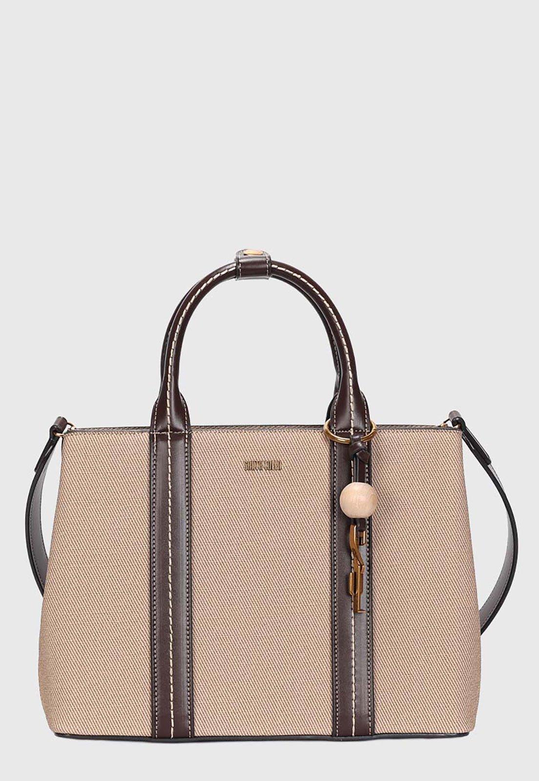 Bolsa Feminina Santa Lolla Grande Bege