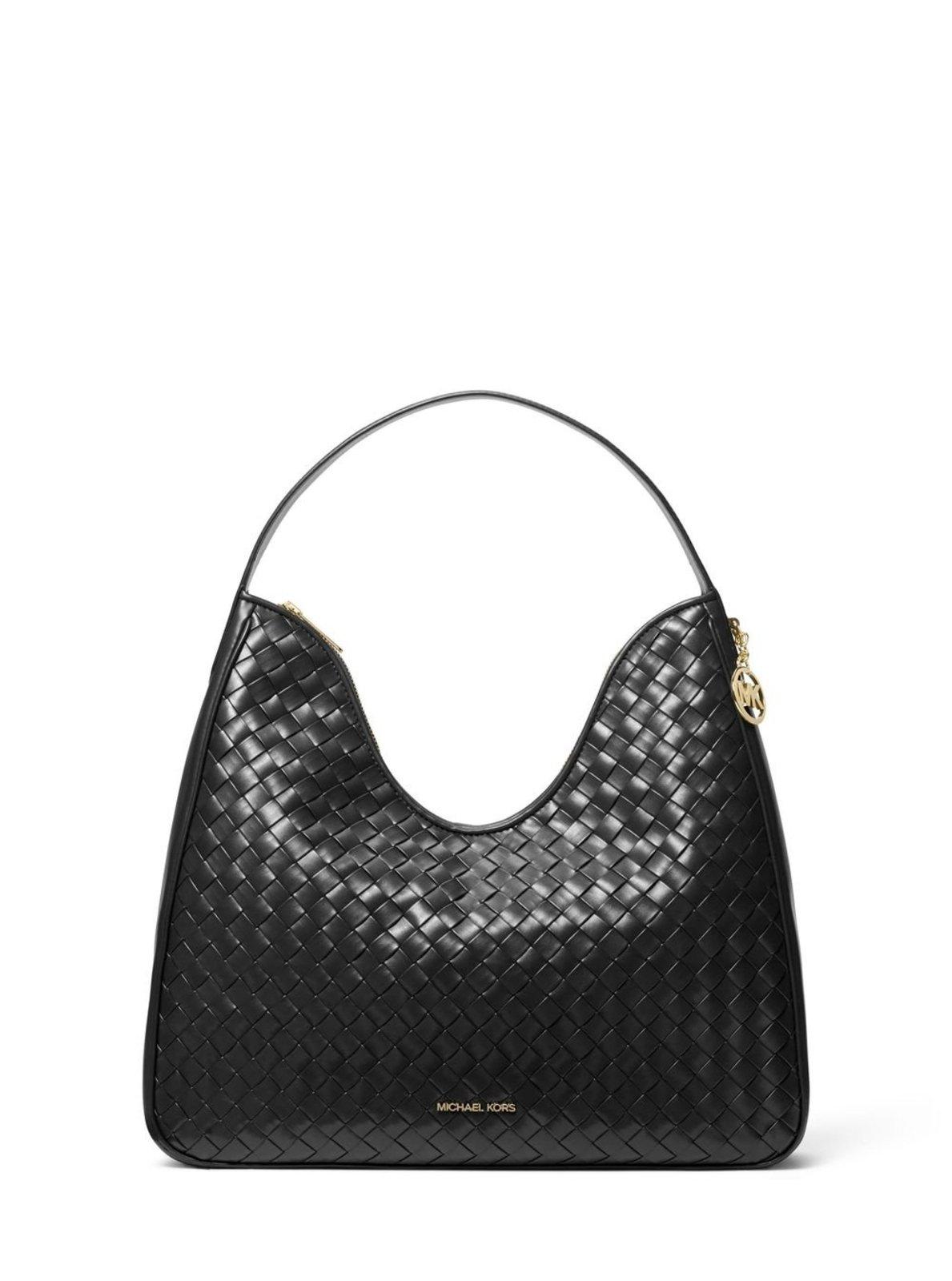 Bolsa de ombro nayla média Bolsa de ombro nayla média Black